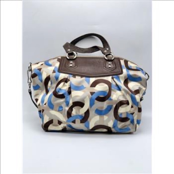 Coach Handbags - Coach Madison Chain Linch Claire Sateen Bag